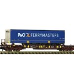 Wagon kangourou avec remorque P&O Ferrymasters FLEISCHMANN-825061