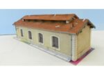 PN SUD MODELISME 8751-B Remise locomotive 1 voie HO vue arrière