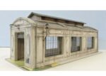 PN SUD MODELISME 8752 Remise atelier béton HO