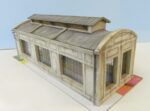 PN SUD MODELISME 8752 Remise locomotive béton HO vue arrière