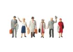 PREISER-10020 Voyageurs en gare - 6 Figurines HO