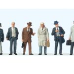 6 figurines d'hommes d'affaires PREISER-10381