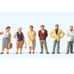 Personnages HO dans la rue. Passants PREISER-10451