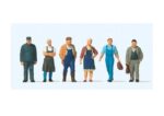 PREISER-10472 Villageois dans la rue - 6 figurines HO