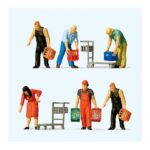 Figurines avec casier à bouteilles PREISER-10656