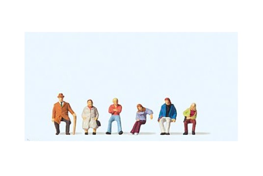 Figurines assises PREISER-79054