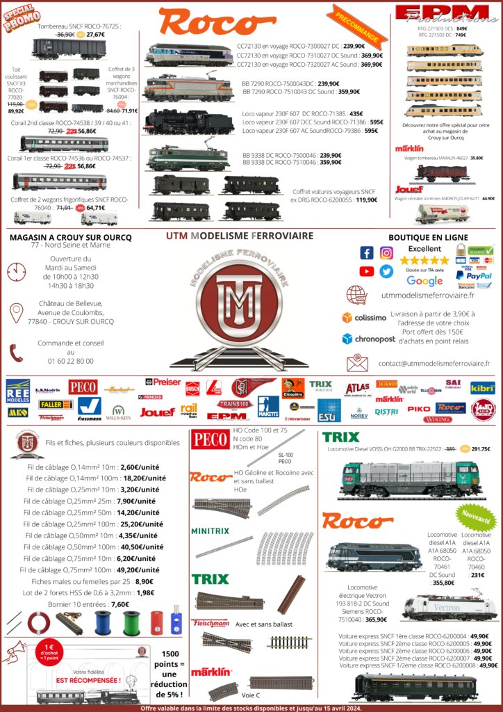 🌟 Découvrez notre nouvelle PUB pour le dernier numéro de RMF ! 🚂🎉