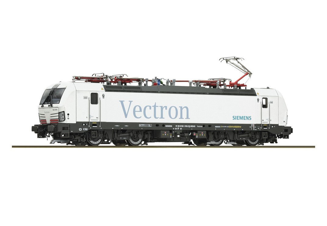 Roco-7510040 Locomotive électrique 193 818-2 Digital Sound Vectron de Siemens Locomotive électrique Vectron 193 818-2 Siemens ROCO-7510040
