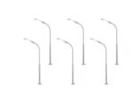 VIESSMANN-60906 Lot de 6 lampadaires simples de la réf 6090