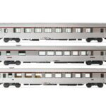 Pack de 3 voitures TEE Inox Cisalpin ARNOLD-HN4440