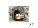 BUSCH-7026 Entrée de tunnel maconnée pour voie unique électrifiée