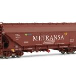 Wagon céréalier à trémies METRANSA ELECTROTREN-HE6068