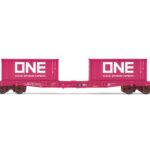 Wagon porte conteneurs ONE JOUEF-HJ6261