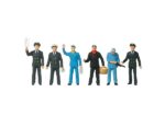PREISER-10086 Cheminots Français - 6 figurines HO