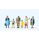 Passants avec 2 enfants PREISER-14069