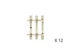 Roco-42601 Embout traverses béton pour rail flexible 42401
