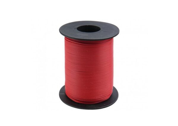 Fil De Câblage Multibrins Rouge 0,6mm² - 10 Mètres - Marque Perena