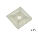 Sachet de 25 supports de serre câbles UTM-E436