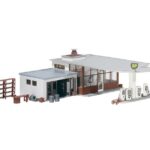 Station service BP années 50 FALLER-130347