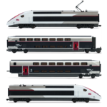 TGV Duplex Carmillon SNCF JOUEF-HJ2451S