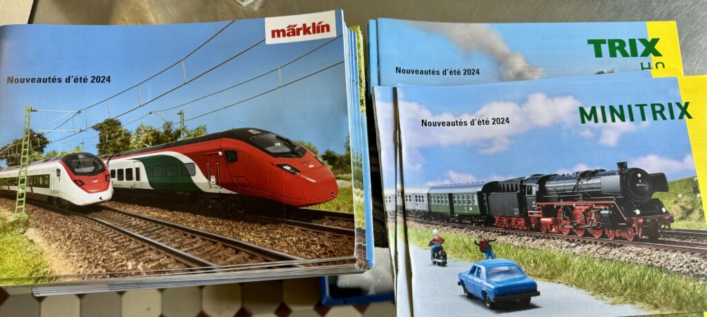 Les catalogues Marklin, Trix et Minitrix pour les nouveautés de l'été 2024 sont arrivés ! 🌞
