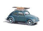 BUSCH-52911 Volkswagen Coccinelle avec galerie chargée HO