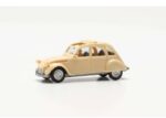 HERPA-20824007 Voiture Citroen 2CV ivoire HO
