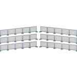 Barrières de sécurité de chantier KIBRI-38649
