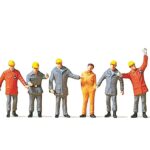 Ouvriers et techniciens en intervention PREISER-10458
