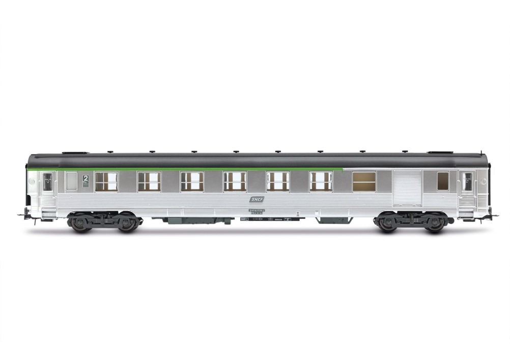 JOUEF-HJ4176 Voiture B6D DEV Inox courte du coffret HJ4176 Coffret voitures DEV Inox courtes JOUEF-HJ4176