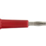 Fiche banane rouge 4mm UTM MF-1010