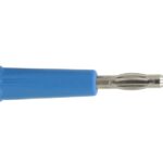 Fiche banane bleue 4mm UTM MF-1012