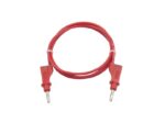 UTM MF-2100 Cable de mesure 0.75mm2 rouge 2 fiches bananes 4mm