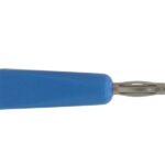 Fiche banane bleue 2mm UTM MF-212