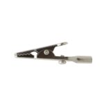 Pince crocodile non isolée 4mm UTM MF-5020