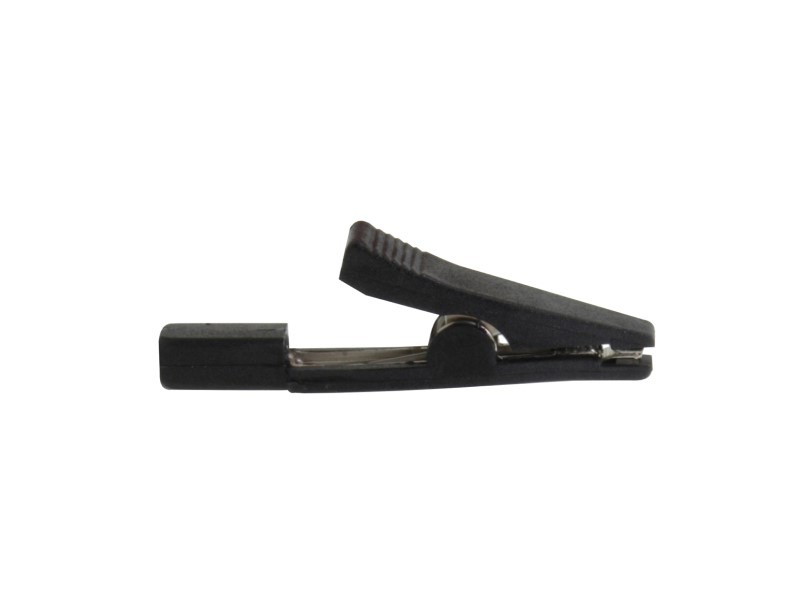 Pince crocodile noire 2mm UTM MF-MA11