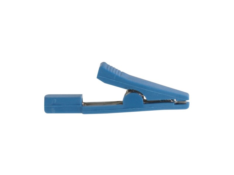 UTM MF-MA12BU Pine crocodile bleue 2mm isolée Pince crocodile bleue 2mm UTM MF-MA12