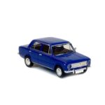 Voiture Fiat 124 bleue BREKINA-22414