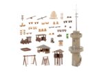 FALLER-190036 Coffret Accesoires terrains de jeu avec tour