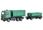 KIBRI-15211 Camion DAF avec remorque HO