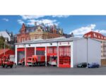 KIBRI-39219 Garage pour véhicules de pompiers HO