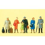 6 Voyageurs debout PREISER-14044