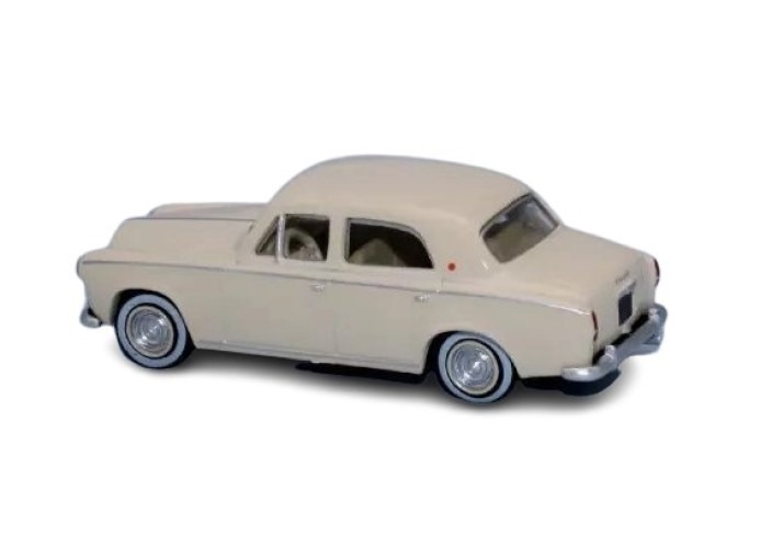 SAI-6201 Voiture Peugeot 403 limousine 1959 ivoire H0 Automobile Peugeot 403 limousine 1959 ivoire SAI-6201