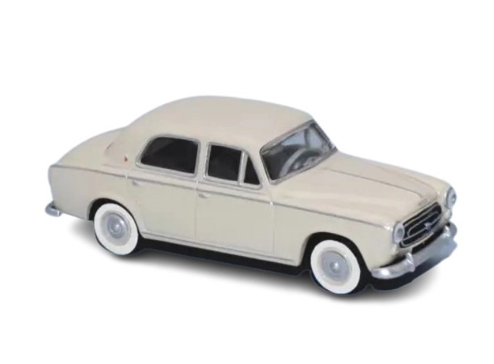SAI-6201 Voiture Peugeot 403 limousine 1959 ivoire HO Voiture Peugeot 403 limousine 1959 ivoire SAI-6201