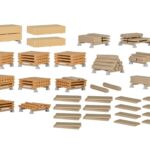 Lot de bois de sciage KIBRI-38607
