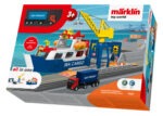 MARKLIN MY WORLD-72223 Cargo et grue portuaire