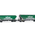 Set de 2 wagons trémies UFAC JOUEF-HJ6281
