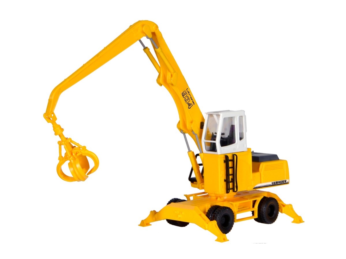 Pelleteuse hydraulique LIEBHERR avec grappin KIBRI-11282