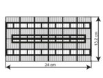 KIBRI-37760 dimensions verrière de gare échelle N