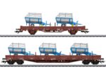 Marklin-46407 Set de 2 wagons à ranchers avec remorques agricoles